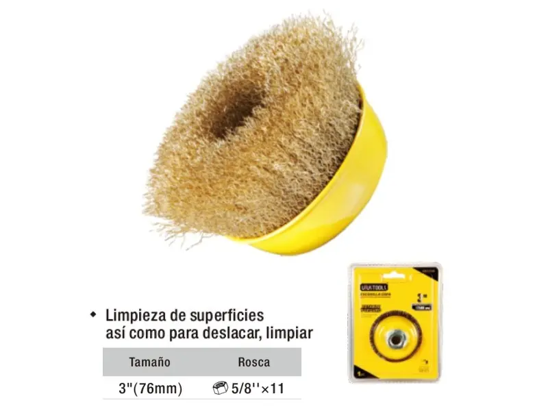 ESCOBILLA COPA 3" UYUSTOOLS