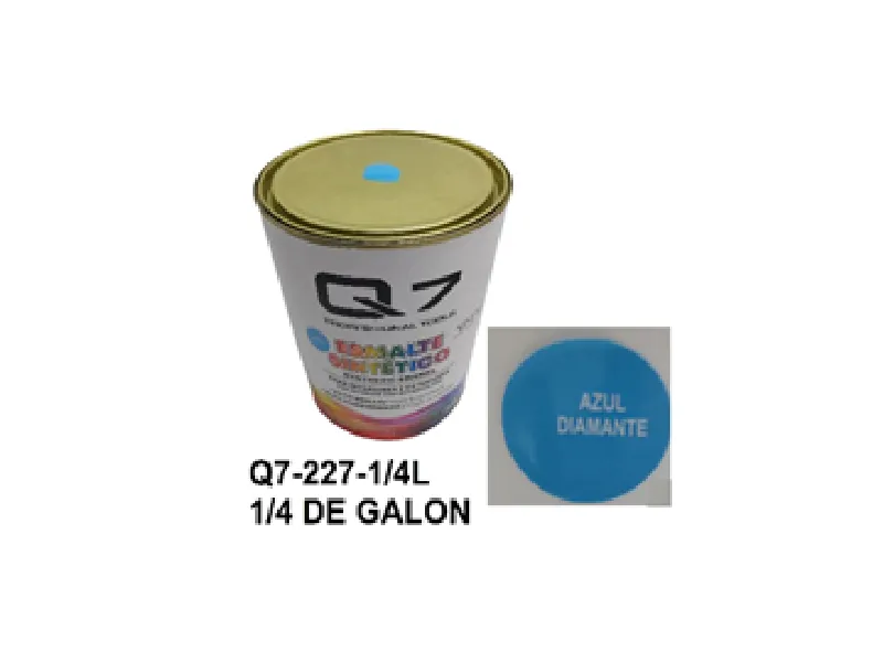 PINTURA ESMALTE SINTETICO-AZUL DIAMANTE-1 LITRO-Q7