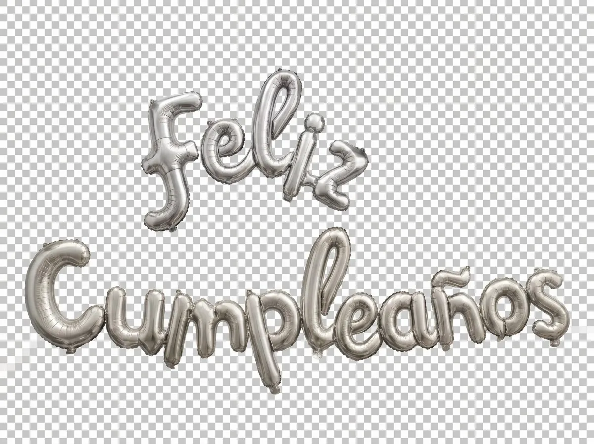 GLOBO DE FELIZ  CUMPLEAÑOS METALIZADO