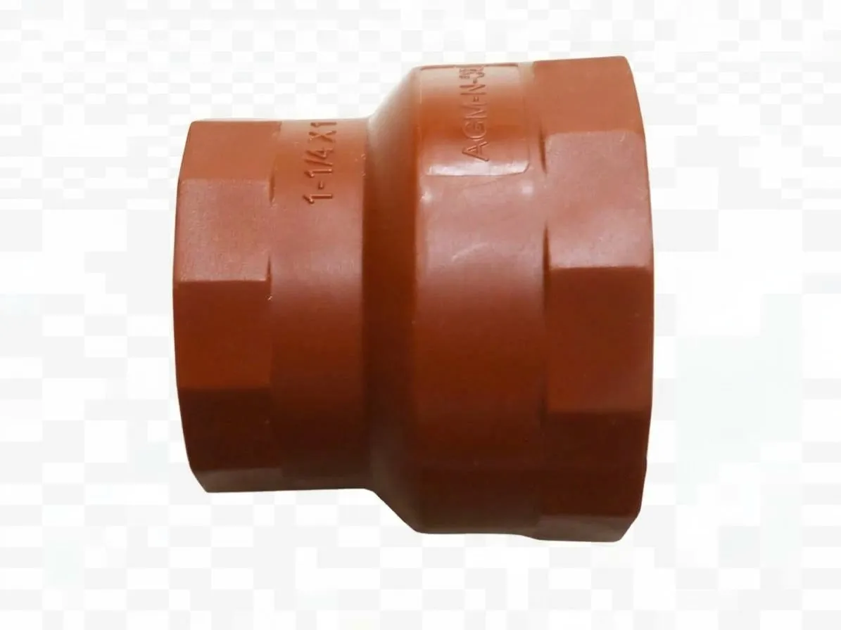 REDUCTOR DE 3/4'' A 1/2" CON ROSCA (POLIPROPILENO)