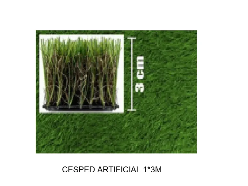 CÉSPED ARTIFICIAL ROLLO 1 X 3M