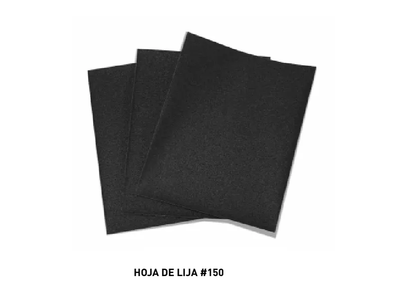 HOJA DE LIJAS #150