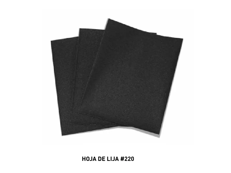 HOJA DE LIJA #220