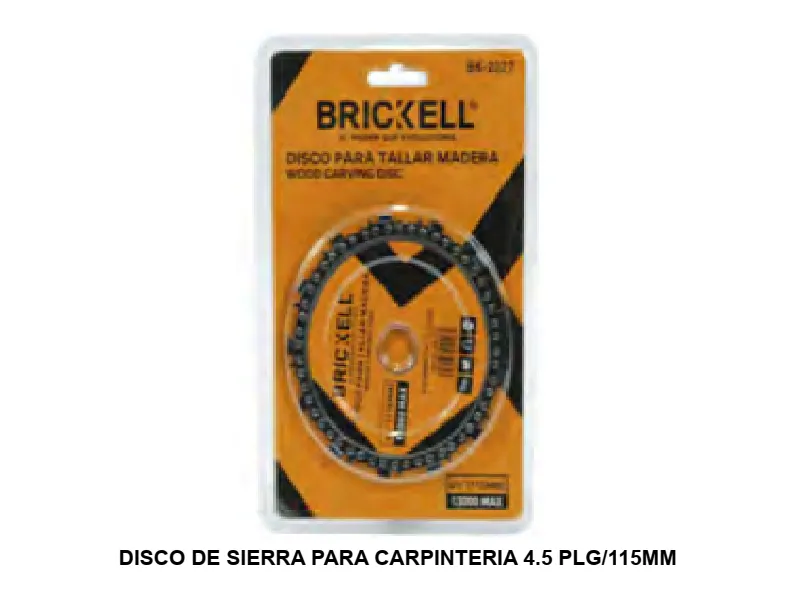 DISCO DE SIERRA PARA CARPINTERIA 4.5 PLG/115MM
