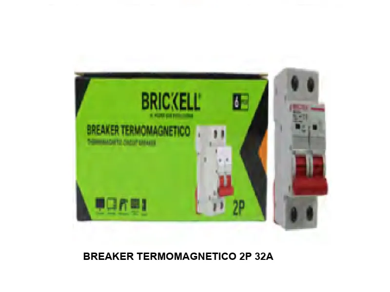 BREAKER TERMOMAGNETICO 2P 32A