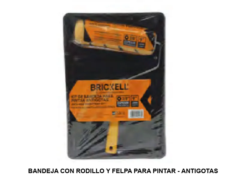 BANDEJA CON RODILLO Y FELPA PARA PINTAR - ANTIGOTAS