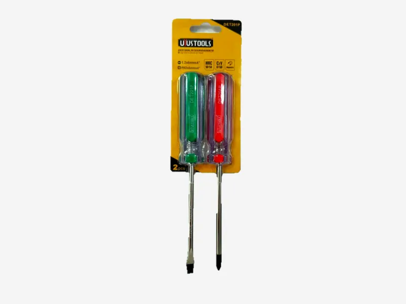 DESTORNILLADOR  M/TRANSPARENTE 2PCS 4"x6 (+-) UYUS