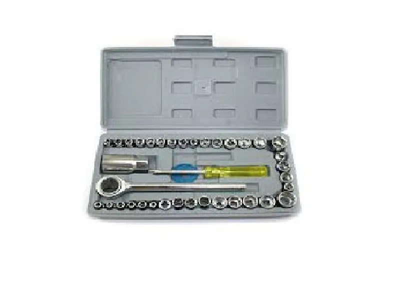 DADOS SET 40PCS ACERO-CARBONO FWYY