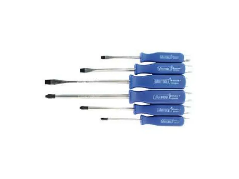 JUEGO DE DESTORNILLADORES GOLPE  UYUSTOOLS 6PCS  TIPO 604