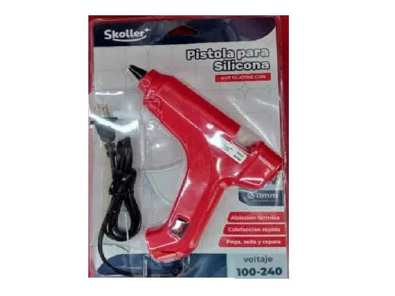 PISTOLA DE SILICONA EN BARRA
