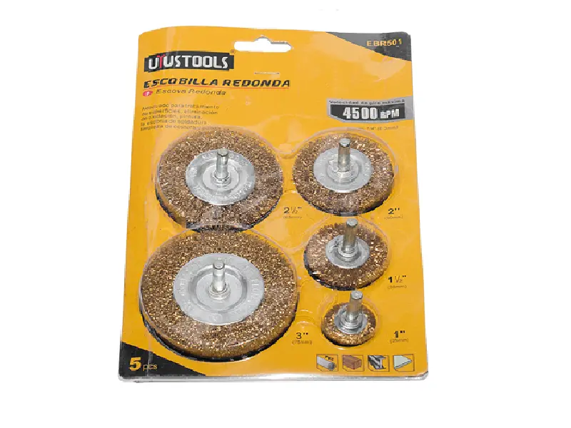 ESCOBILLA REDONDA SET 5PCS  UYU