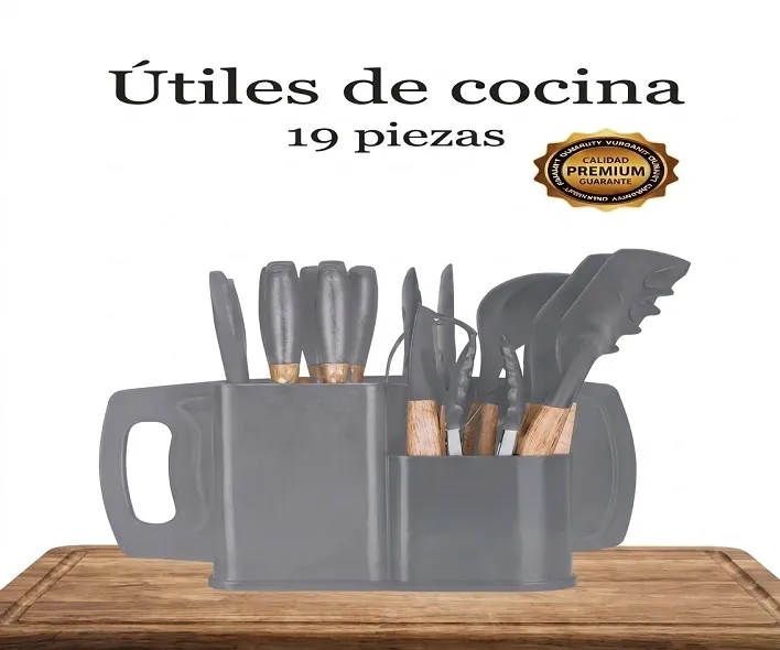 JUEGO DE CUCHILLOS 19 PIEZAS