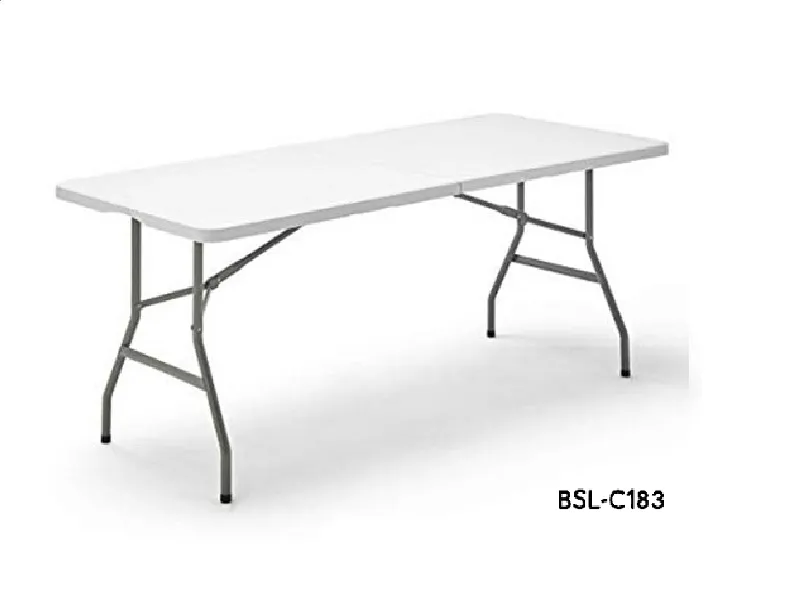 MESA PLÁSTICA 1.83M X 0.76M X 0.74M (ALTURA)