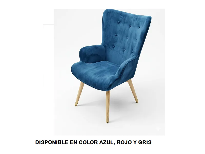 BUTACA  COLOR ROSA BLUE