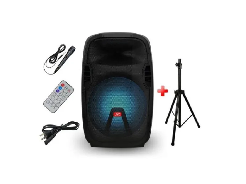 BOCINA DE MUSICA CON TRIPODE 3500W JVC