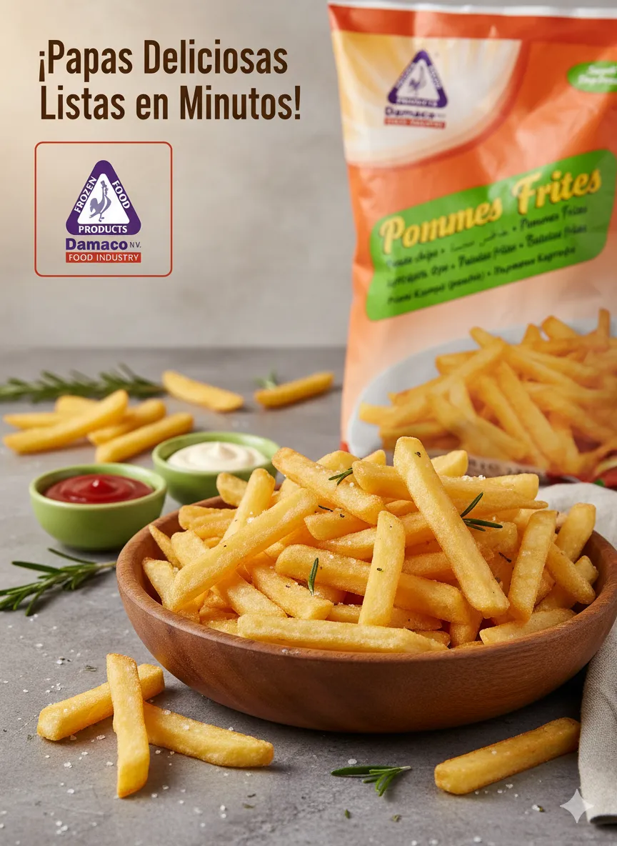 Paquete de Papas Prefritas 1 Kg